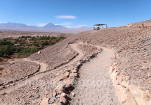 Sentier pour accéder aux points de vue