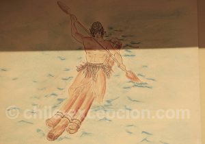 Musée Régional d'Iquique Dessin embarcation