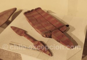 Musée Régional d'Iquique Miniature radeau trois-mâts