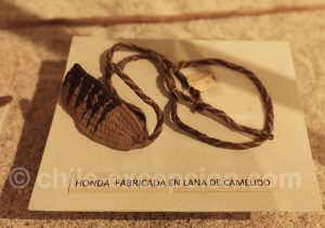 Musée Régional d'Iquique Lance-pierre