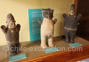 Musée Régional d'Iquique Sculptures représentations humaines