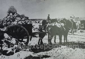 Musée Régional d'Iquique Chargement de caliche