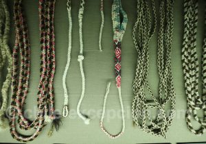Musée Régional d'Iquique Cordes traissées et tissées