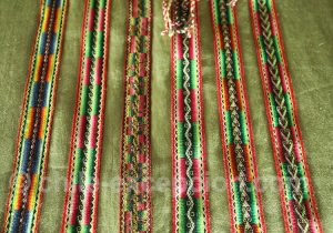 Musée Régional d'Iquique Ceintures d'Isluga