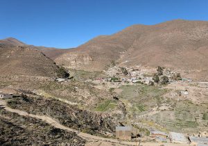 Chuzmiza vue sur le village