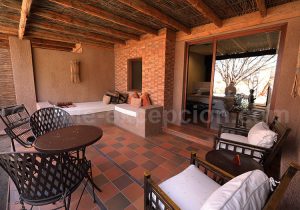 Hotel Alto Atacama, terasse