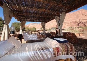Hotel Alto Atacama, terasse