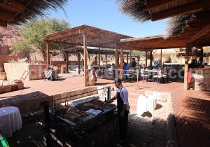 Hotel Alto Atacama, grillade