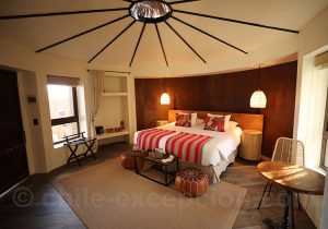 Hotel Desertica, chambre matrimoniale