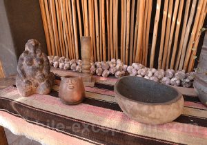 Décoration typique du désert d'Atacama