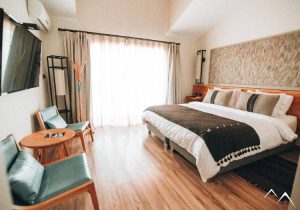 Chambre hôtel Casa Solaria Pucón