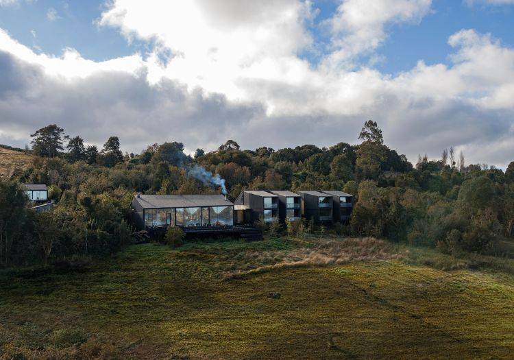 Hotel Estancia Rilán Patagonie chilienne vue d'ensemble
