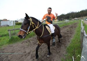 Cavalier à la Carrera a la chilena