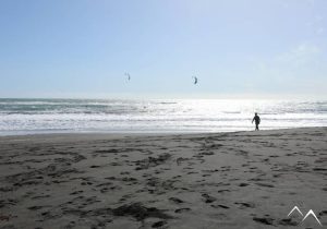 Plage de La Vega de Pupuy au Chili
