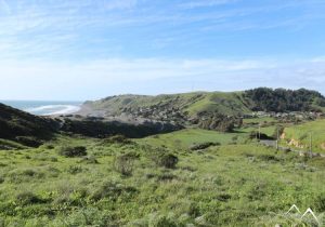 paysage côtier au Chili près de Valparaíso