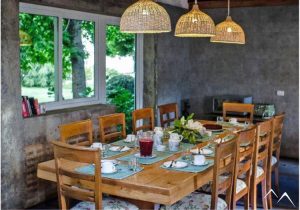 Salle à manger du Cuisine traditionnelle au B&B Orchard Angol au Chili